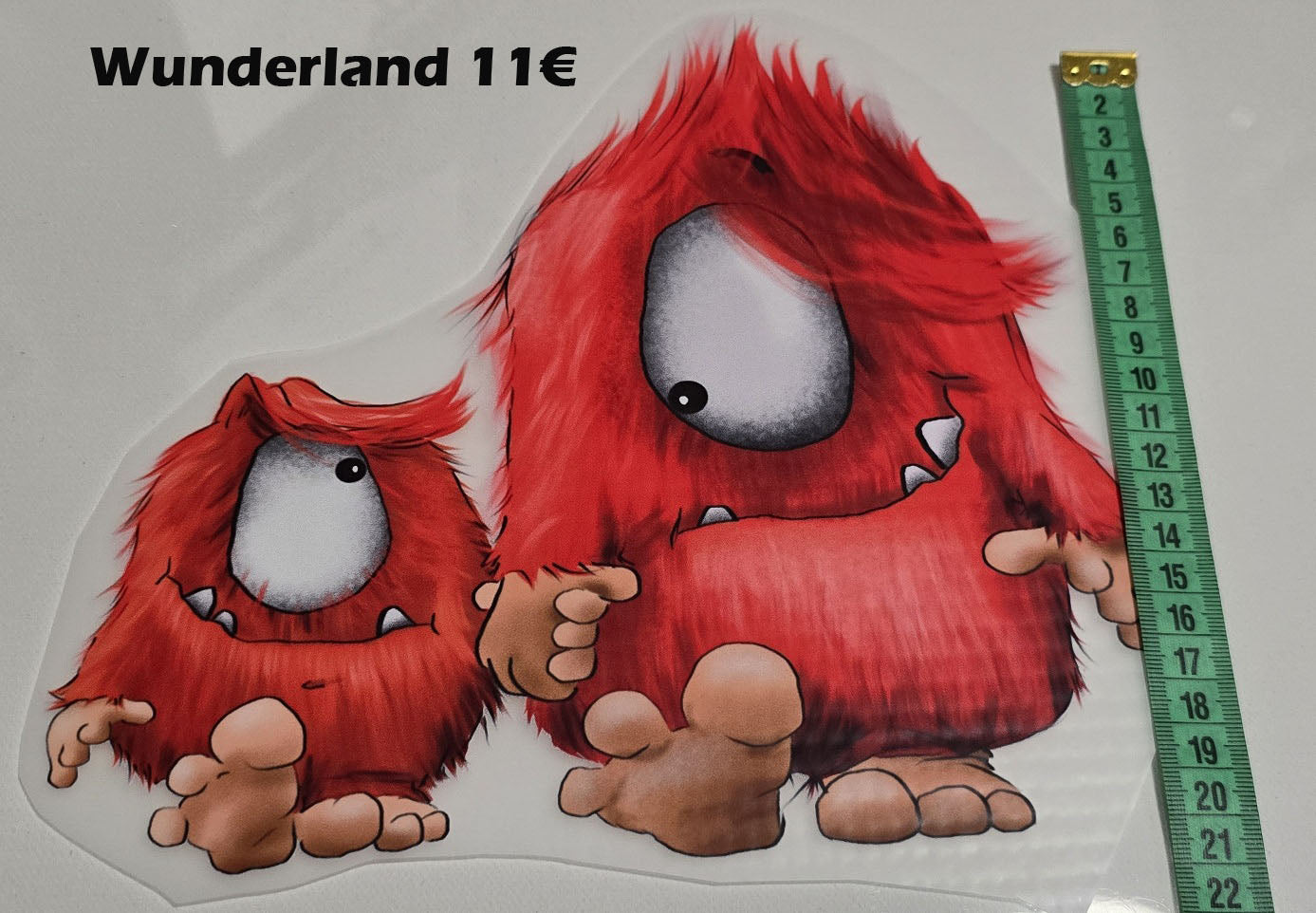 Bügelbild Kruegerhausdesign Monster Wunderland