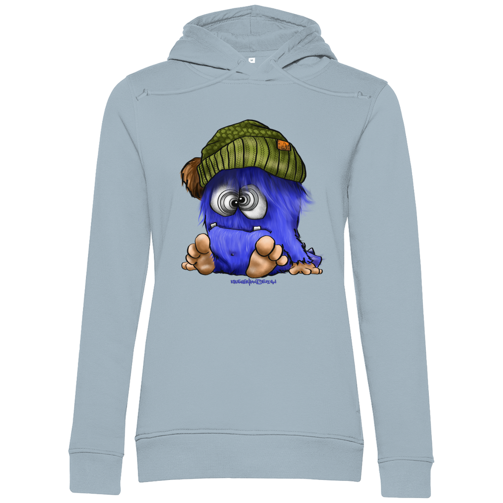 Damen Premium Bio Hoodie Tinnitus Monster