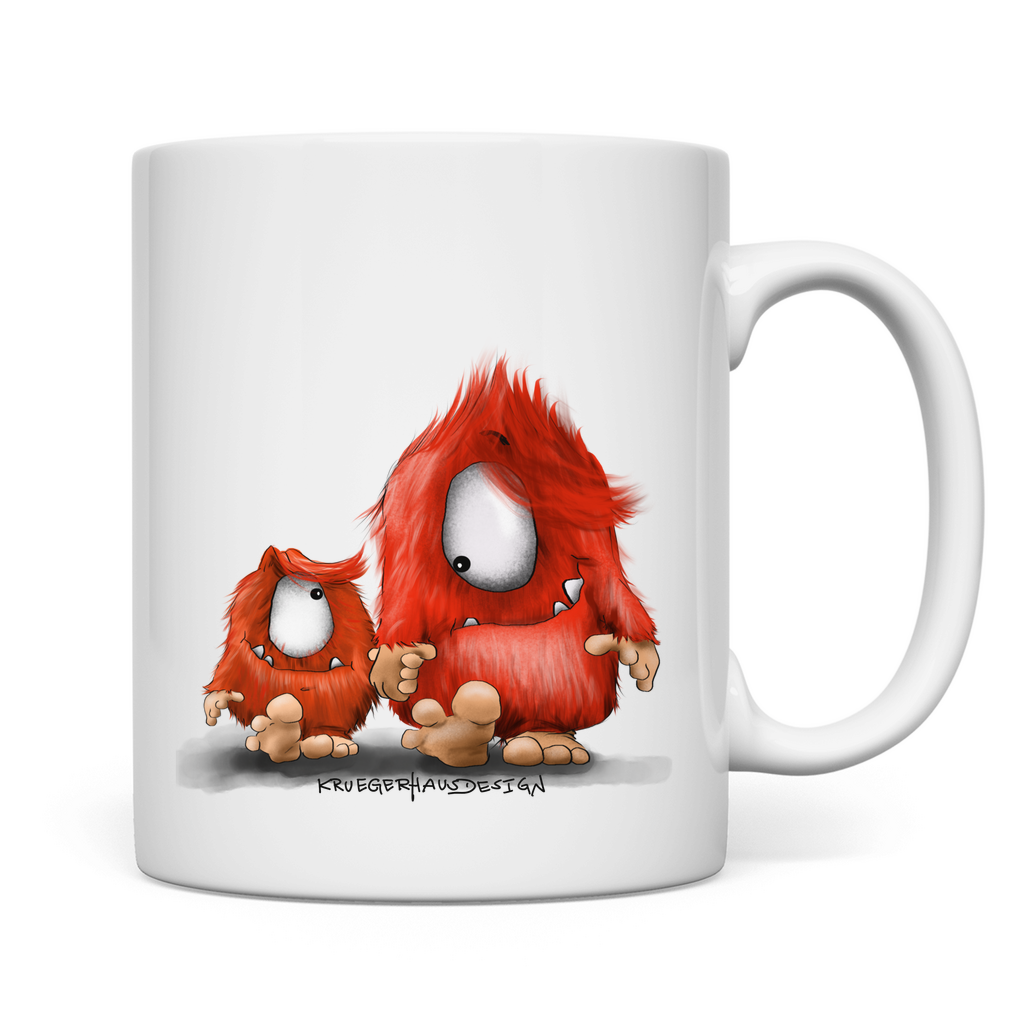 Tasse, Kaffeetasse, Teetasse, Du und ich... nur Monster Druck