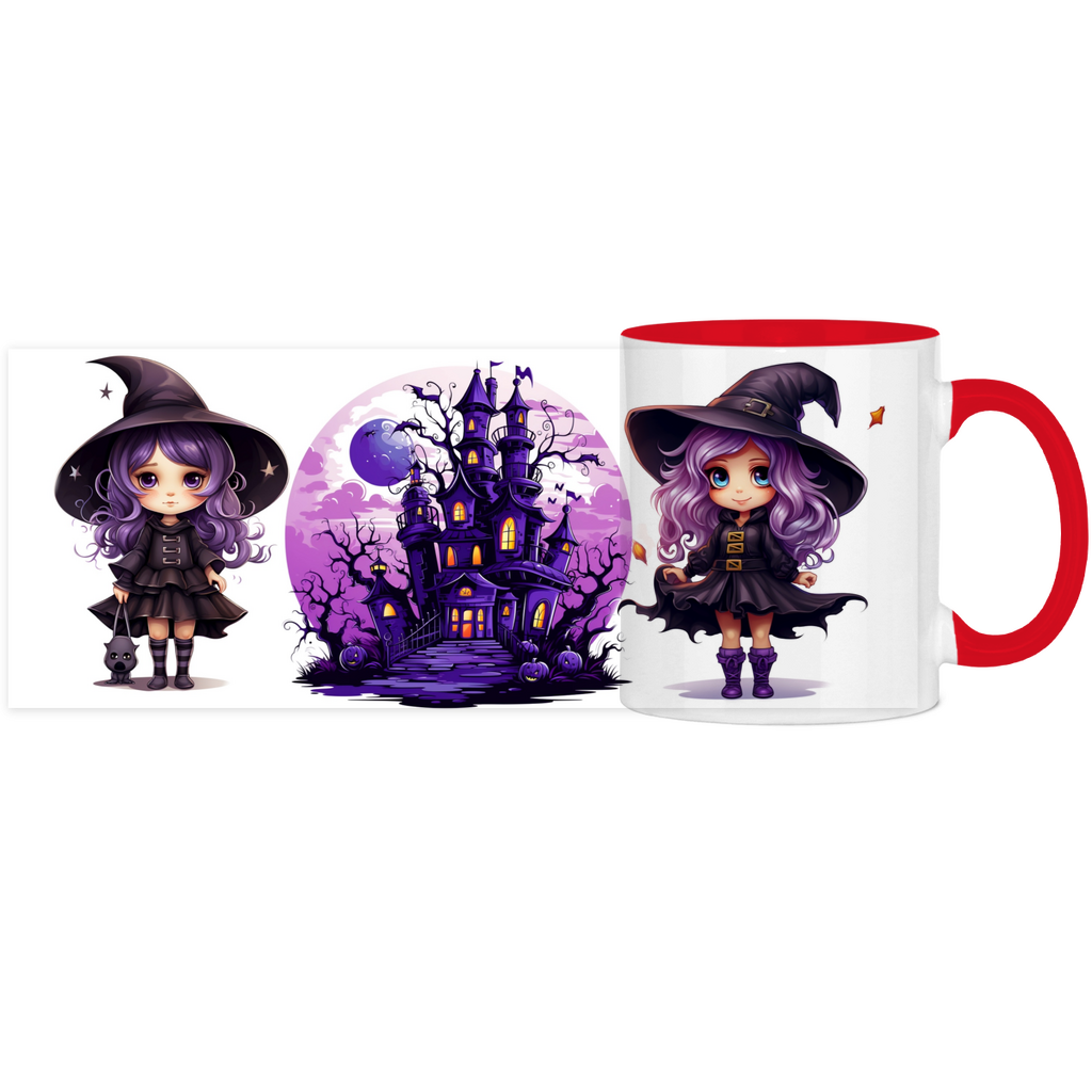 Panorama Tasse zweifarbig Halloween Nr 7