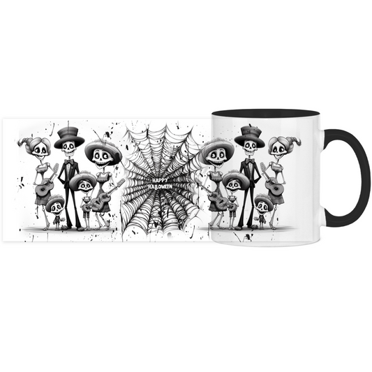 Panorama Tasse zweifarbig Halloween Nr 15