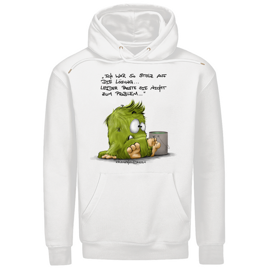 Unisex Oversize Hoodie, Kruegerhausdesign Monster Spruch, Ich war so stolz auf die... 298