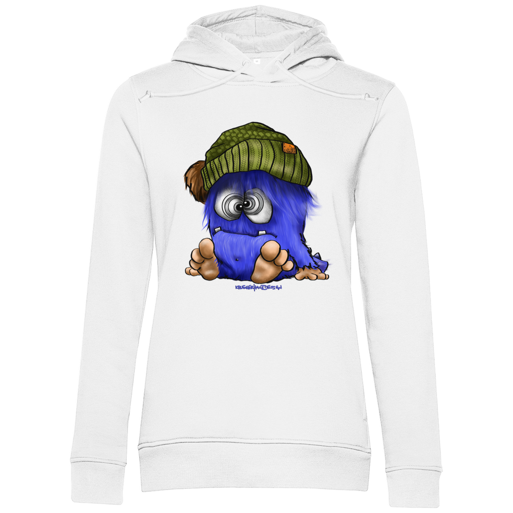 Damen Premium Bio Hoodie Tinnitus Monster