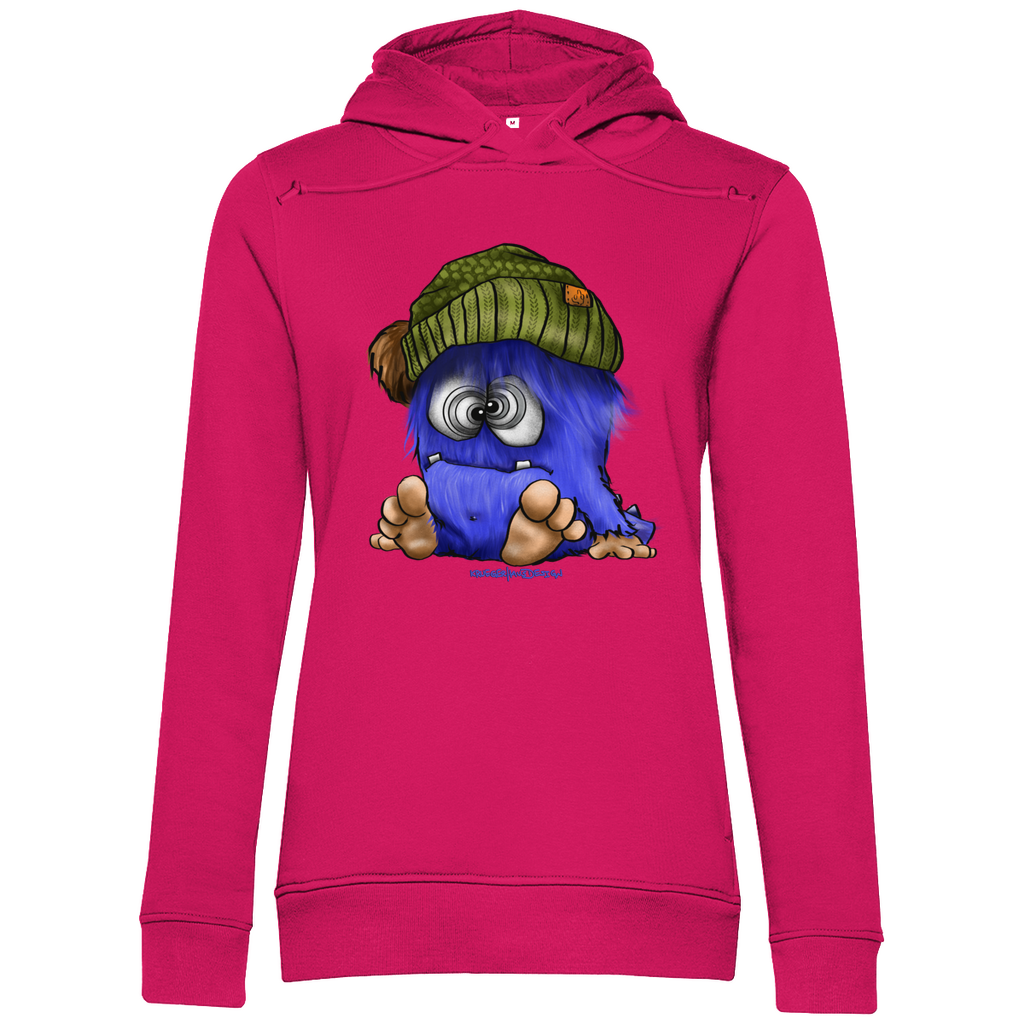 Damen Premium Bio Hoodie Tinnitus Monster