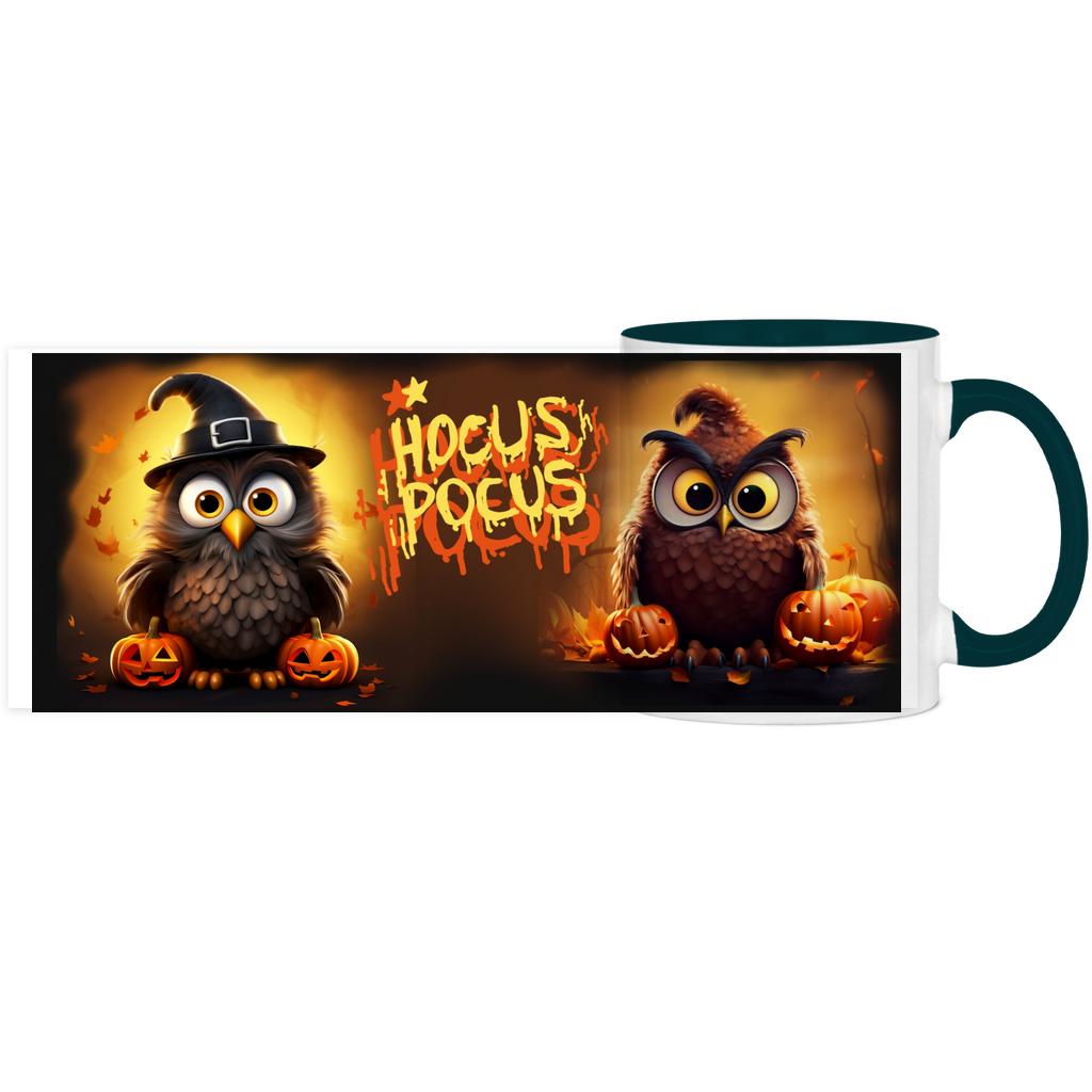 Panorama Tasse zweifarbig Halloween Nr 8