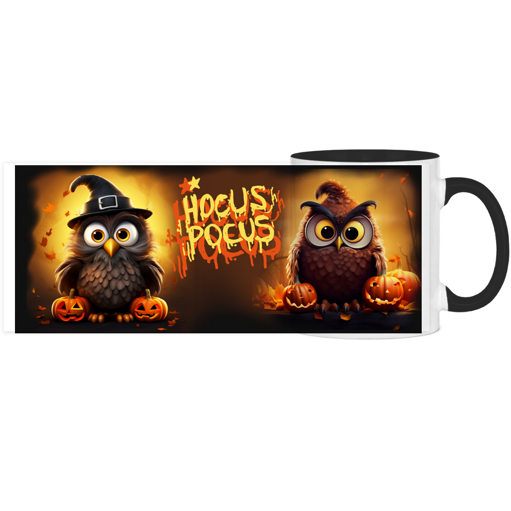 Panorama Tasse zweifarbig Halloween Nr 8