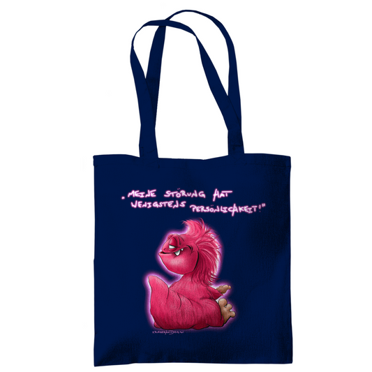 Tragetasche, Tasche, Beutel, Einkaufsbeutel, Meine Störung hat wenigstens Persönlichkeit!