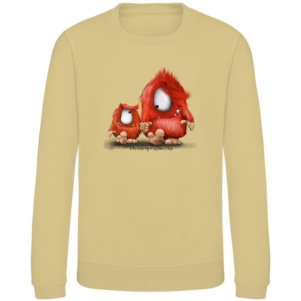 Kinder Sweatshirt, Du und ich... nur Monster Druck