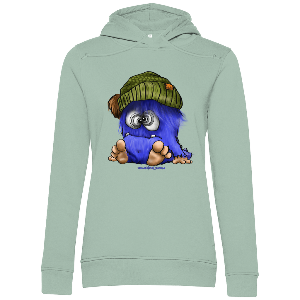 Damen Premium Bio Hoodie Tinnitus Monster