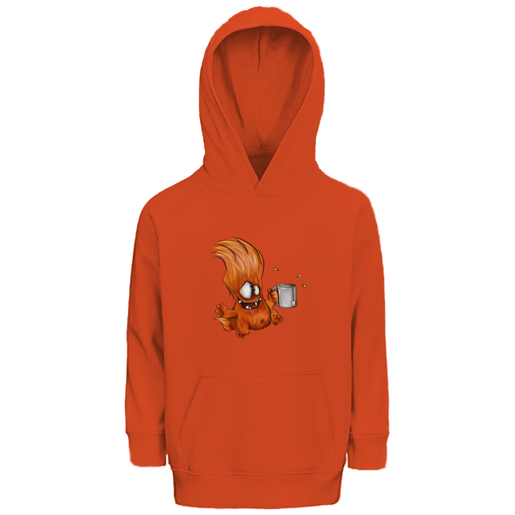 Kinder Premium Bio Hoodie Monster Ich habe den Gute Laune Tee