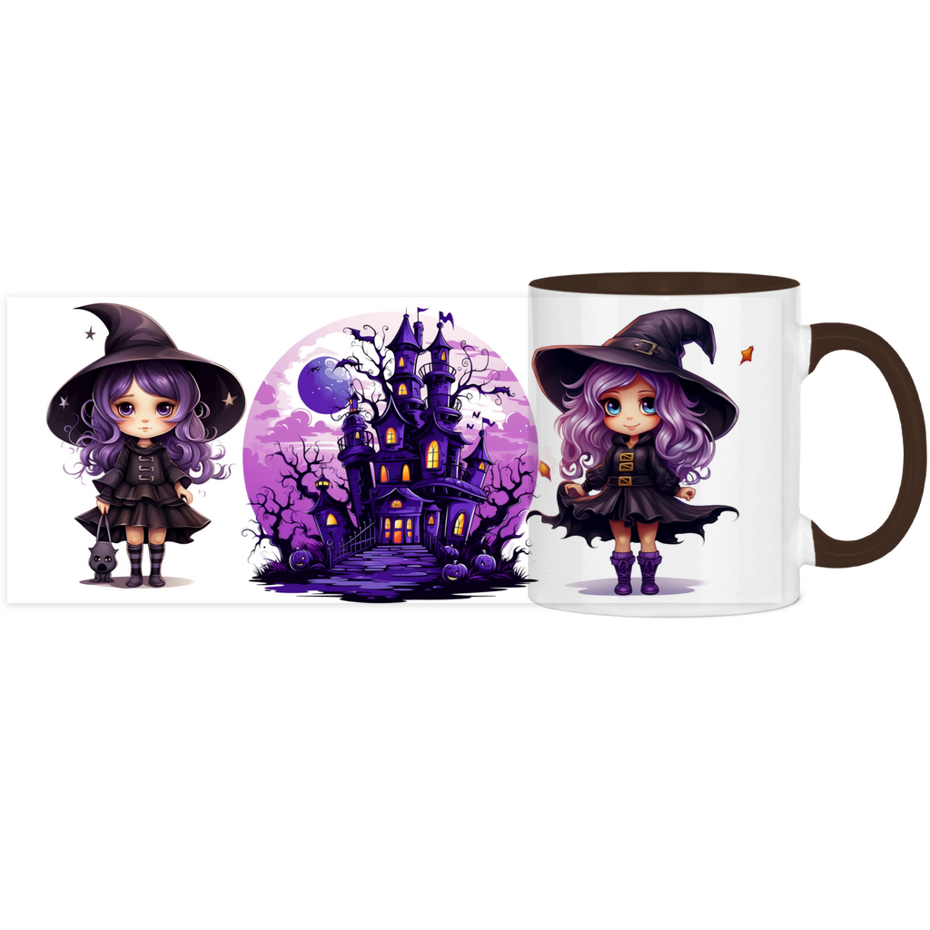 Panorama Tasse zweifarbig Halloween Nr 7