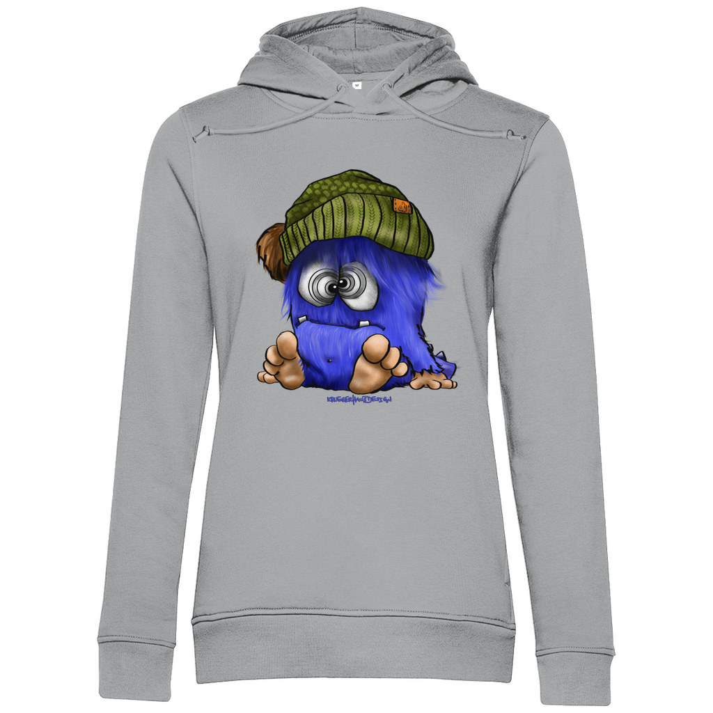 Damen Premium Bio Hoodie Tinnitus Monster