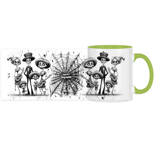 Panorama Tasse zweifarbig Halloween Nr 15