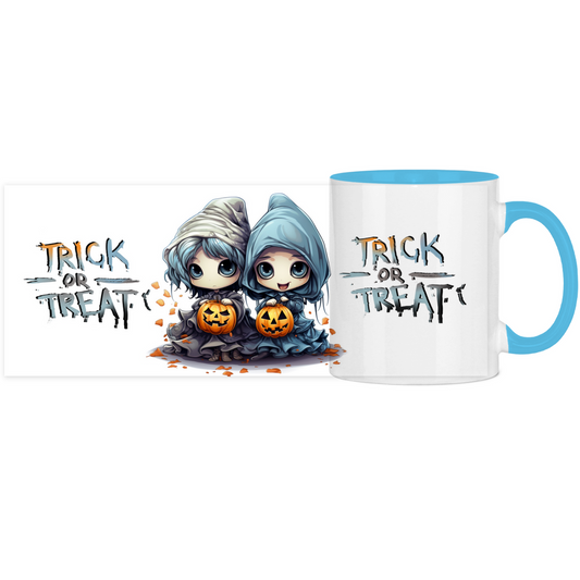 Panorama Tasse zweifarbig Halloween Nr 13