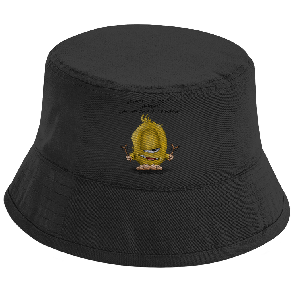 Bucket Hat Dumme Gedanken, Kommst du mit? Wohin? Na auf dumme Gedanken!