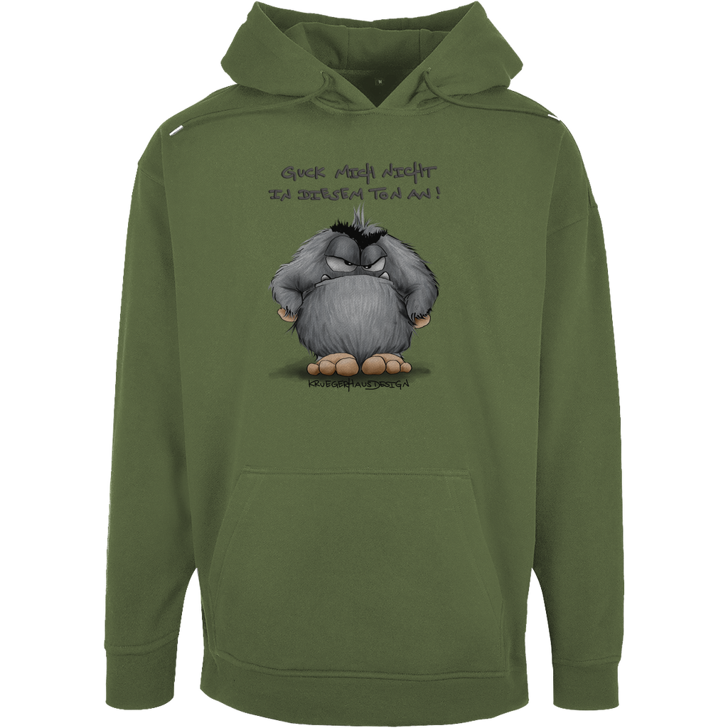 Unisex Oversize Hoodie, Guck mich nicht in diesem Ton an!