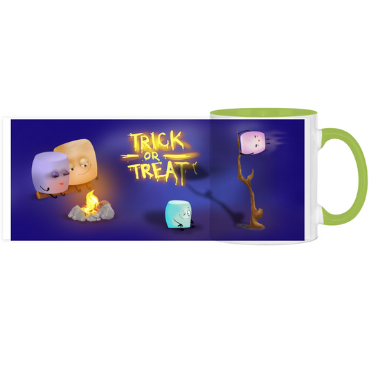 Panorama Tasse zweifarbig Halloween Nr 23