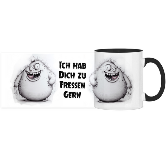 Panorama Tasse zweifarbig Halloween Nr 11