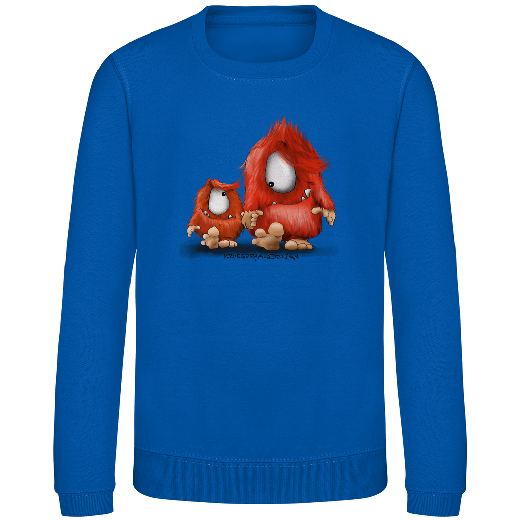 Kinder Sweatshirt, Du und ich... nur Monster Druck