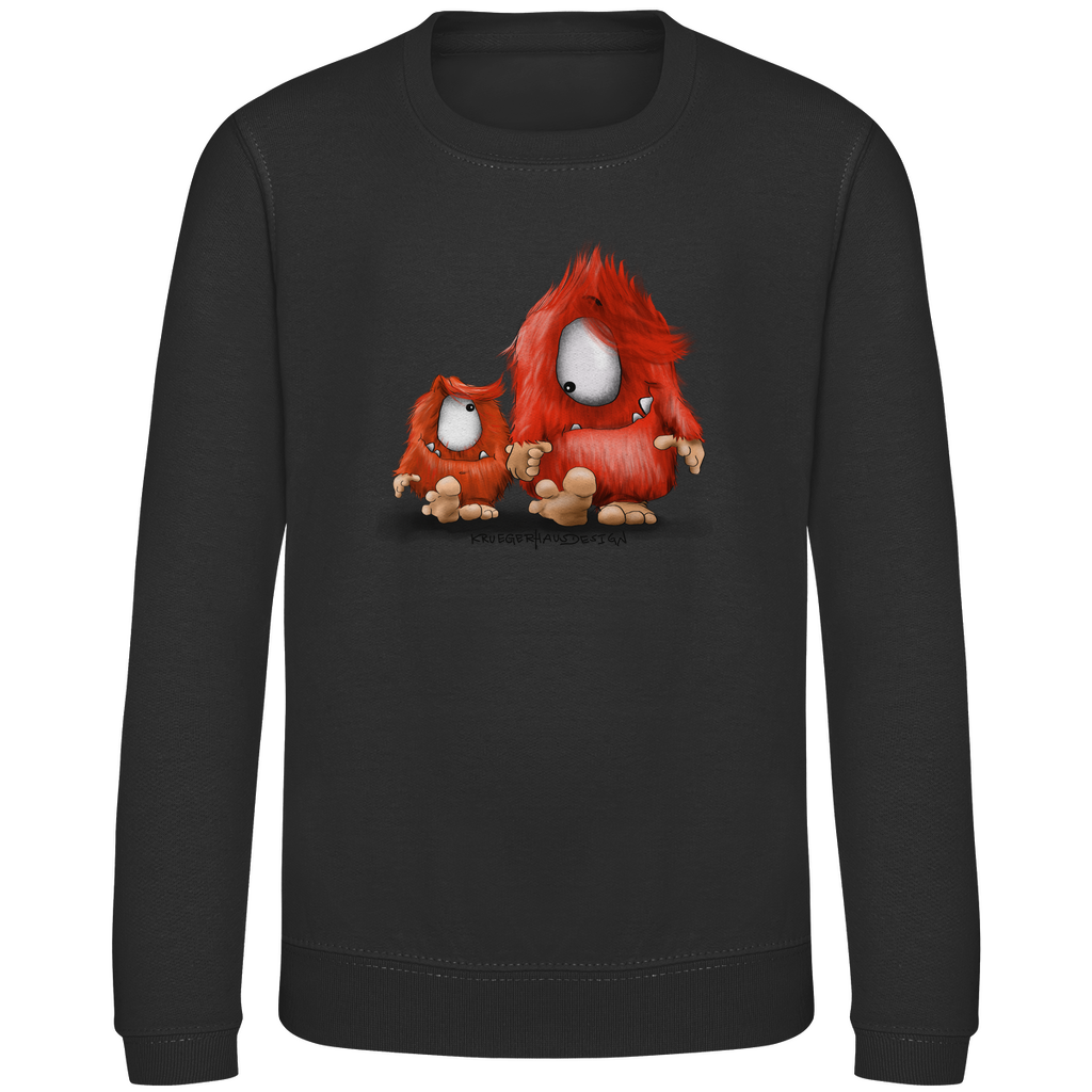 Kinder Sweatshirt, Du und ich... nur Monster Druck