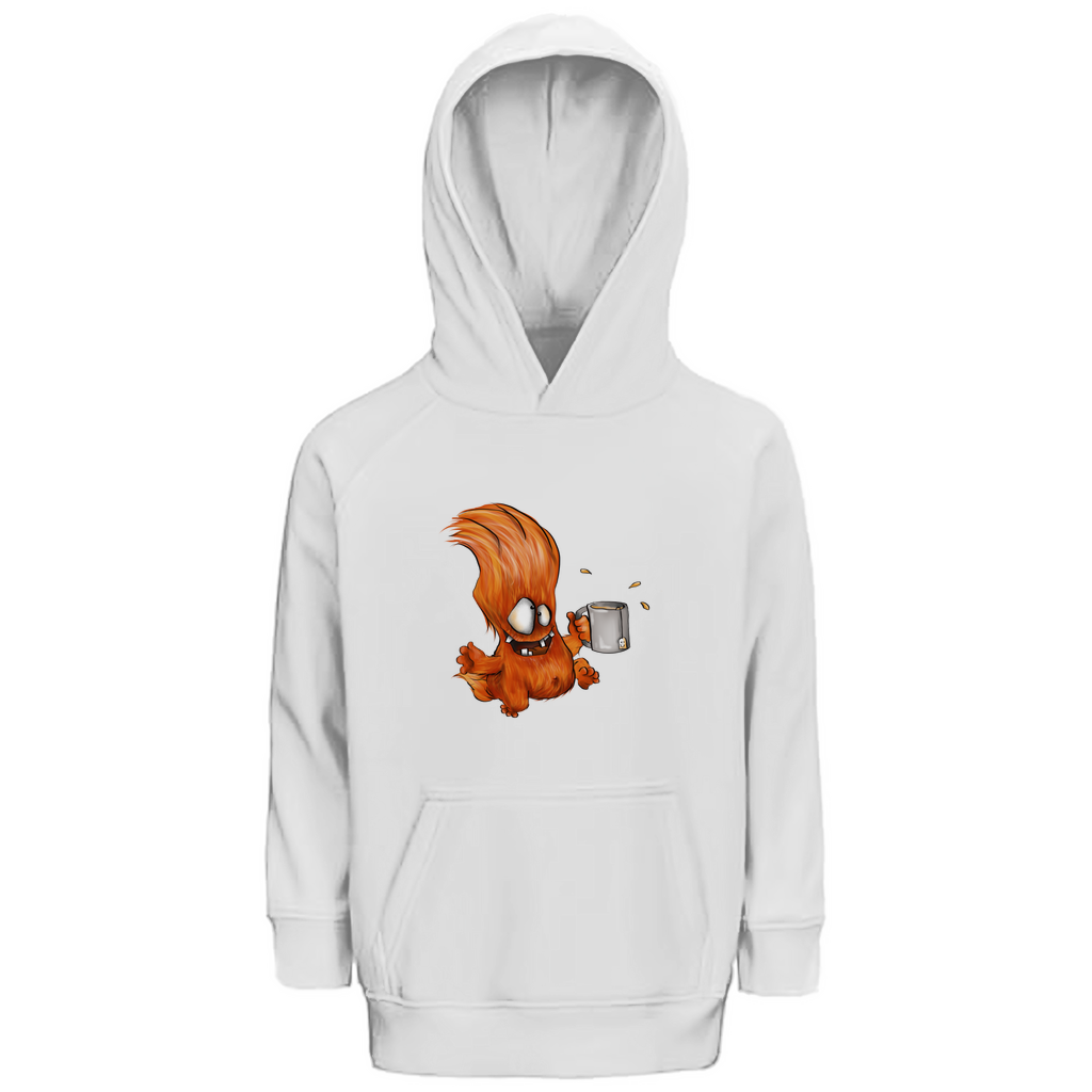 Kinder Premium Bio Hoodie Monster Ich habe den Gute Laune Tee