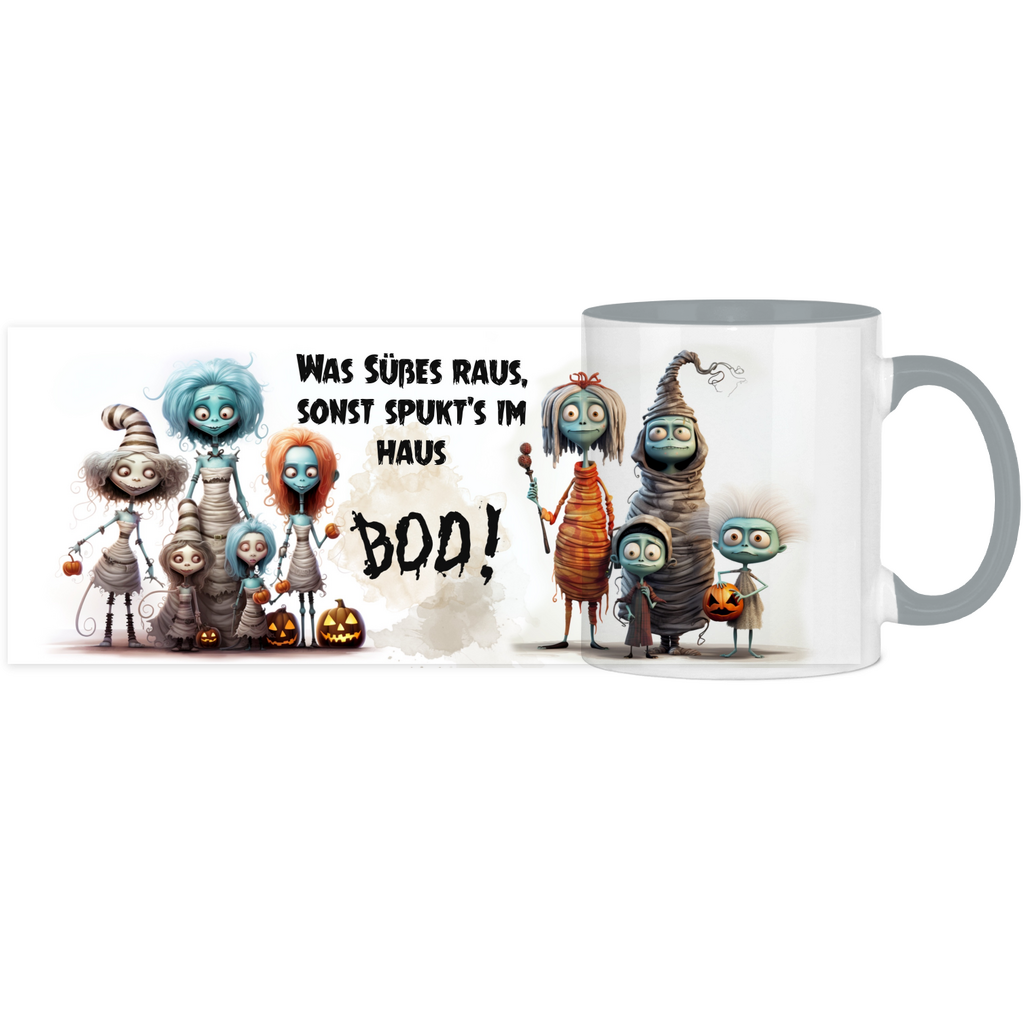 Panorama Tasse zweifarbig Halloween Nr 2