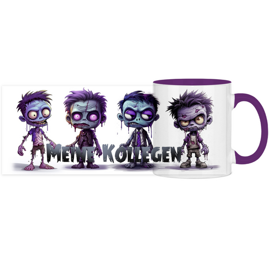 Panorama Tasse zweifarbig Halloween Nr 14