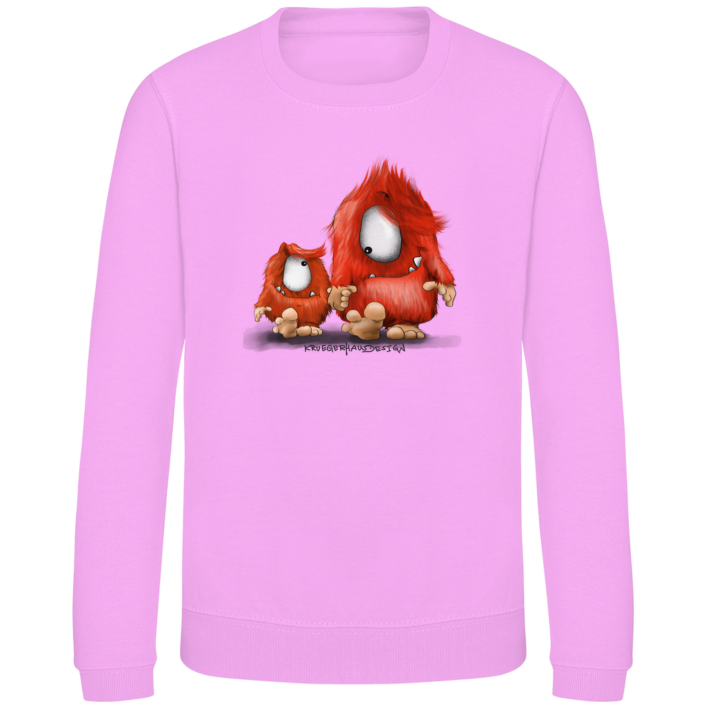 Kinder Sweatshirt, Du und ich... nur Monster Druck