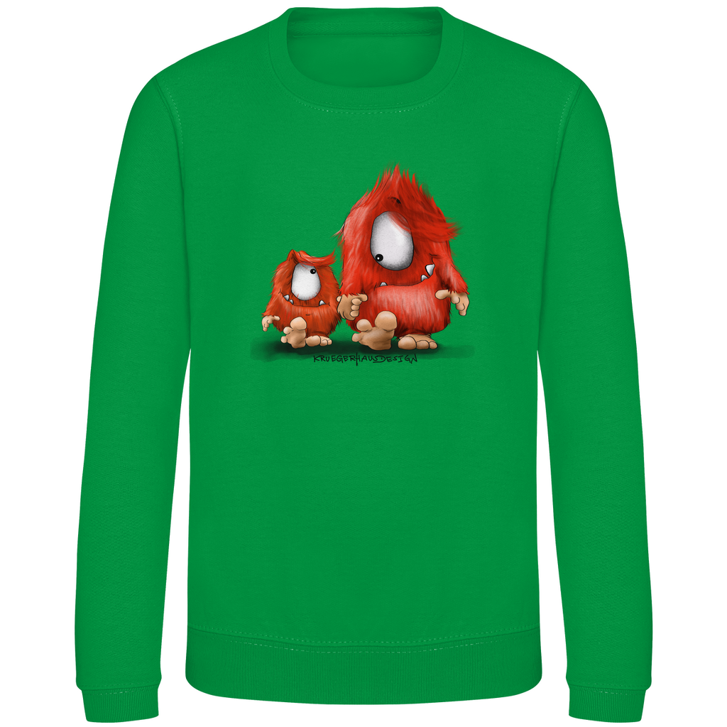 Kinder Sweatshirt, Du und ich... nur Monster Druck