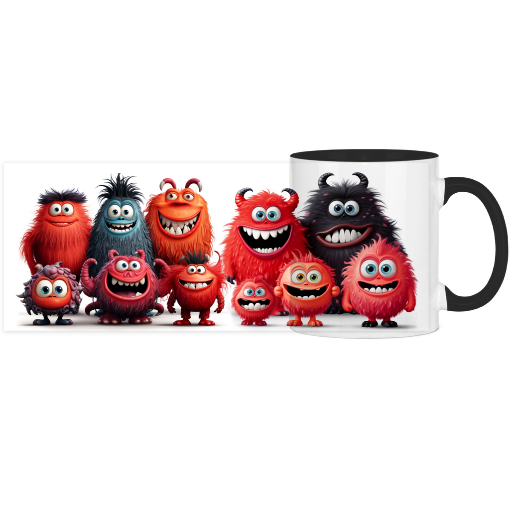 Panorama Tasse zweifarbig Halloween Nr 10