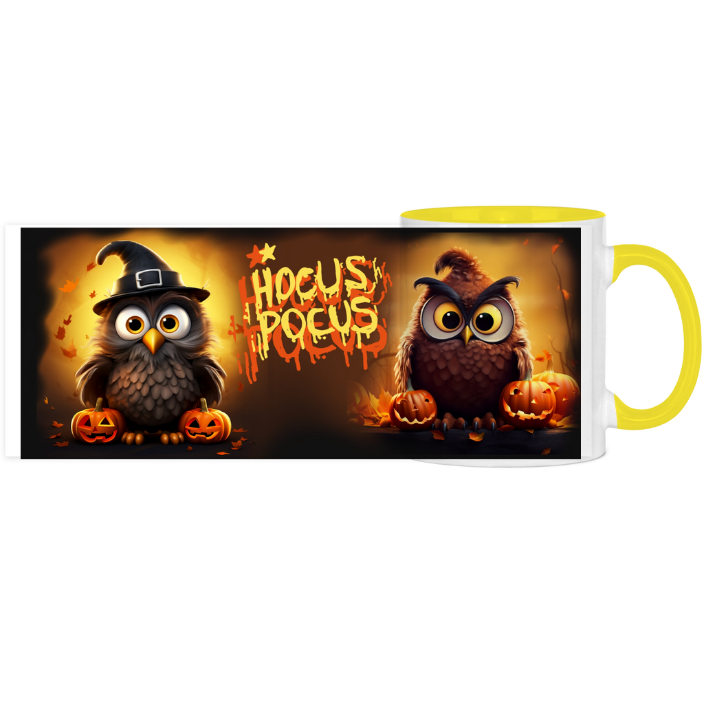 Panorama Tasse zweifarbig Halloween Nr 8