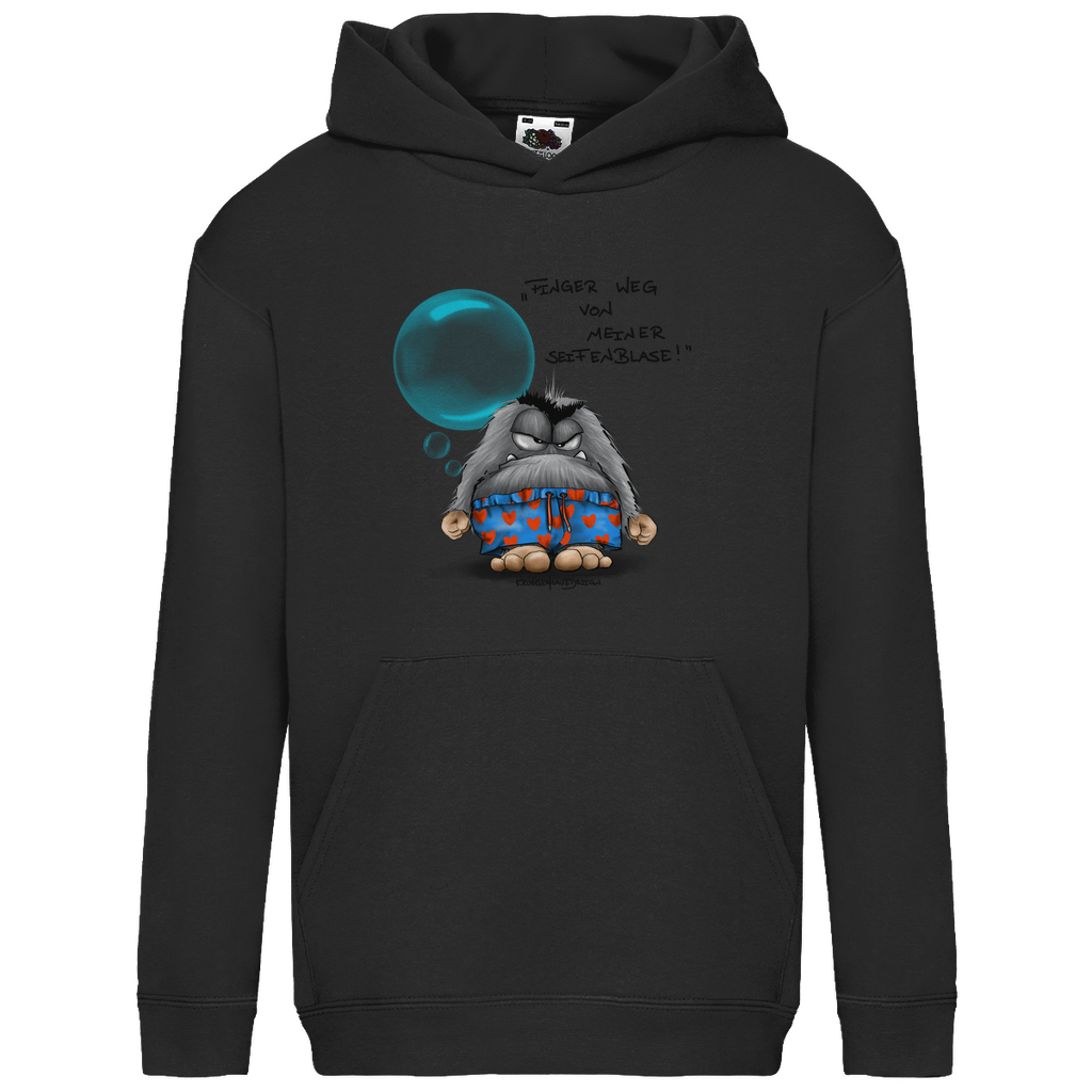 Kids Basic Hoodie, Finger weg von meiner Seifenblase!