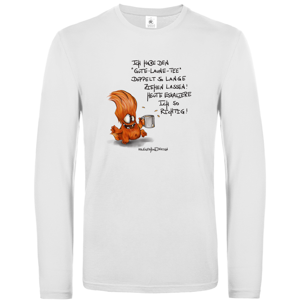 Unisex Langarmshirt, Long sleeve, Ich hab den Gute Laune Tee...