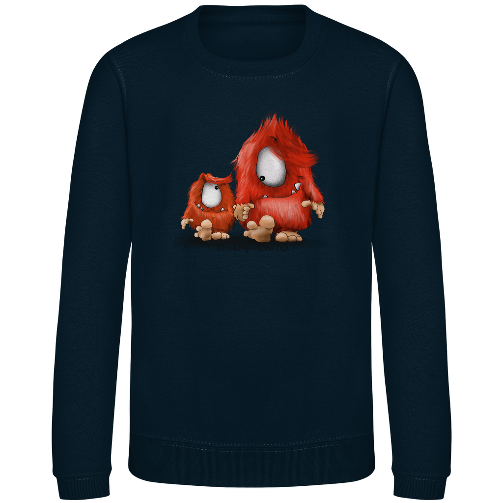 Kinder Sweatshirt, Du und ich... nur Monster Druck