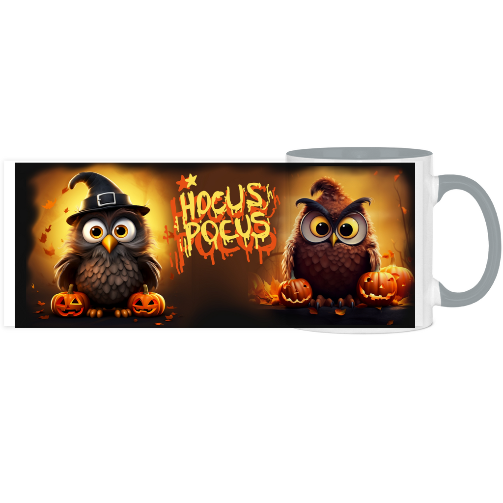 Panorama Tasse zweifarbig Halloween Nr 8