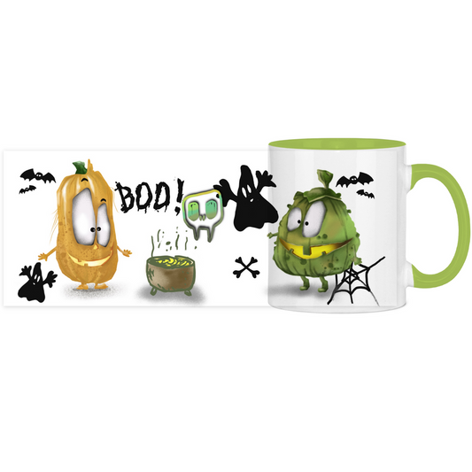 Panorama Tasse zweifarbig Halloween Nr 21