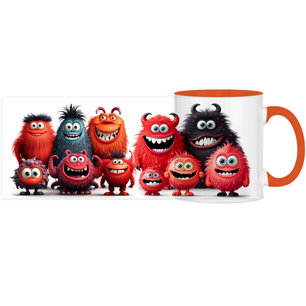 Panorama Tasse zweifarbig Halloween Nr 10